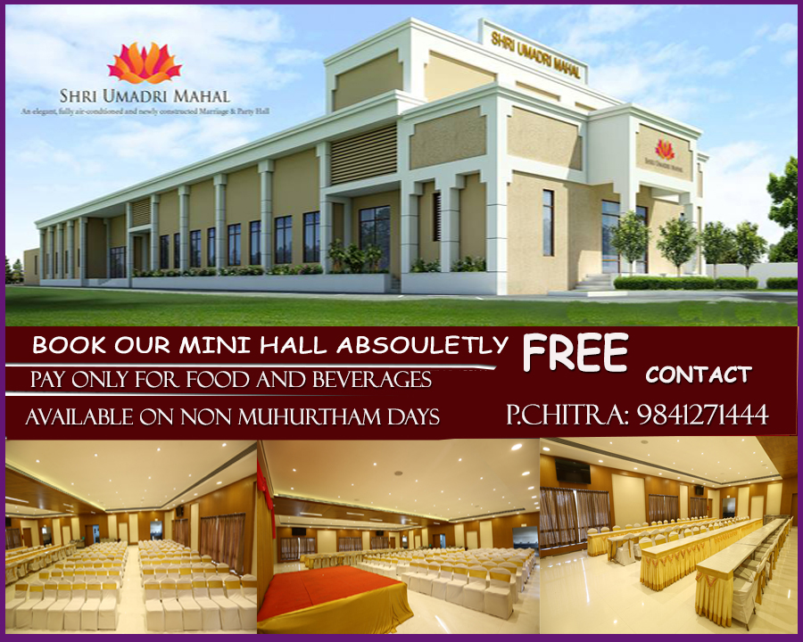 AC Kalyana Mandapam in OMR Road Chennai